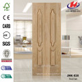 JHK-020 Chapa de roble doble de gran tamaño con fabricación de hojas desiguales Panel de puerta